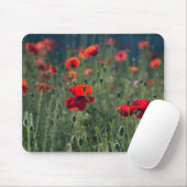 Poppies in a Field Muismat (Met muis)