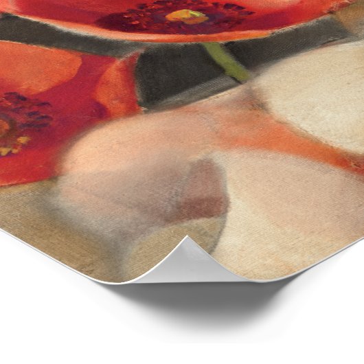 Poppies in Full Bloom Poster (Hoek)