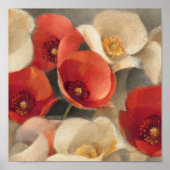 Poppies in Full Bloom Poster (Voorkant)