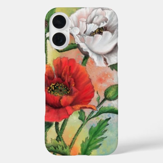 Poppies iPhone Case (Achterkant)