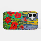 Poppies iPhone Case 16 Hoesje (Achterkant horizontaal)