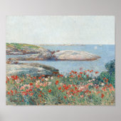 Poppies, Isles of Shoals, Childe Hassam Fine Art Poster (Voorkant)