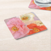 Poppies Kartonnen Onderzetters (Schuin)