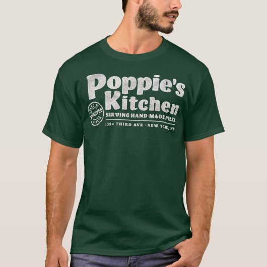 Poppie's Keuken-Fotokamer T-shirt (Voorkant)
