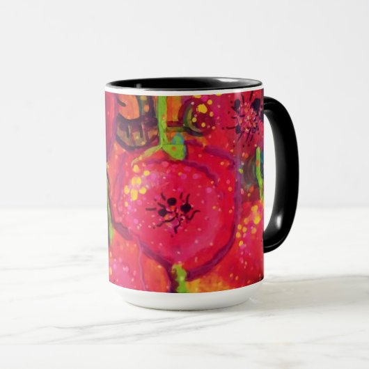 Poppies Keuken Mok (Voorkant rechts)