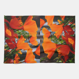 Poppies! keukenhanddoek