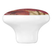 Poppies Kitchen Bedroom Keramische Knop (Zijkant)