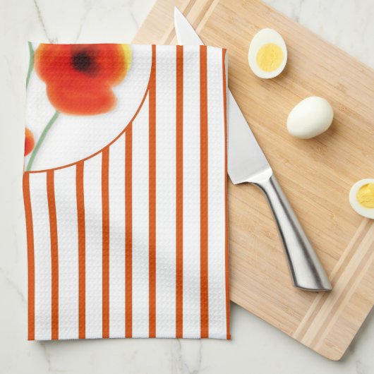 Poppies Kitchen Towel Theedoek (Quarter Fold)