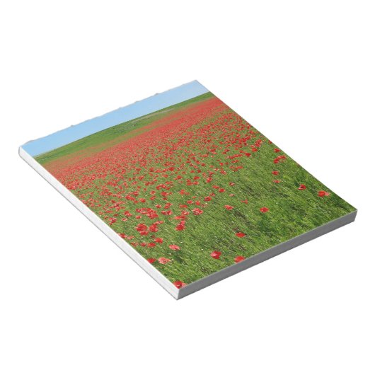 Poppies levend! notitieblok (Schuin)