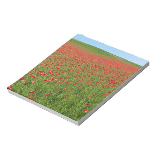 Poppies levend! notitieblok (Linkerzijde)