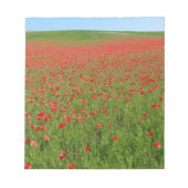 Poppies levend! notitieblok (Voorkant)