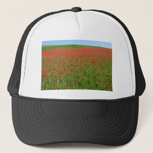 Poppies levend! trucker pet (Voorkant)