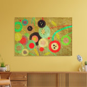 Poppies Love Canvas Afdruk (Insitu (Woonkamer))