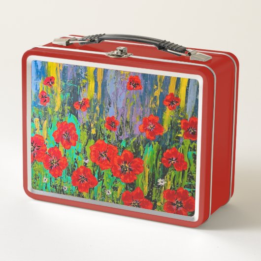 Poppies Lunch Box (Voorkant)