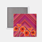 Poppies Magnet (Voorkant / Achterkant)