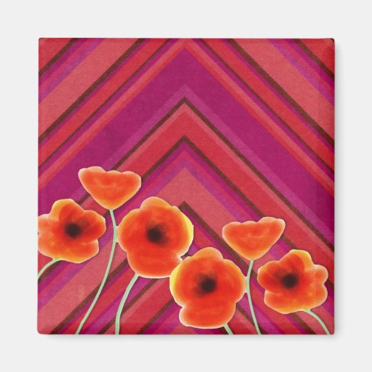 Poppies Magnet (Voorkant)