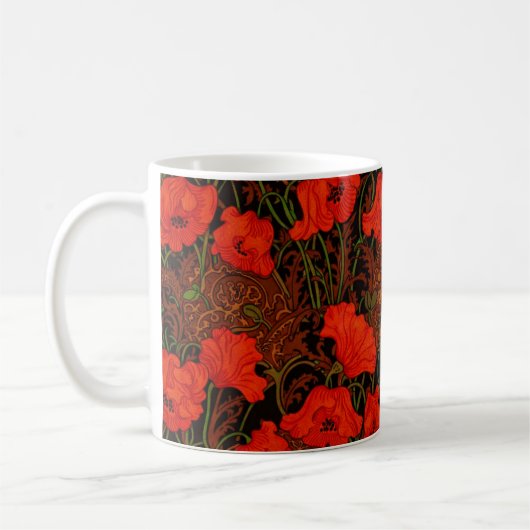 Poppies Mug Koffiemok (Links)