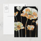 Poppies Oo La La La Briefkaart (Voorkant / Achterkant)