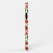 Poppies Oranje Floral Pattern Case-Mate iPhone Case (Achterkant/rechts)