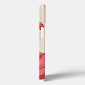 Poppies Patroon Retro Case-Mate iPhone Case (Achterkant / Rechts)