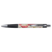 Poppies Patroon Retro Pen (Achterkant)