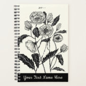 Poppies Planner Aangepaste kleur en tekstjaar (Voorkant)
