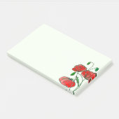 Poppies Post-it® notes (Schuin)