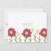 Poppies - RSVP Kaartje (Achterkant)