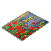 Poppies Spiraal Foto Notitieboek (Linkerzijde)