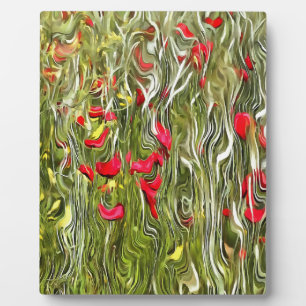 Poppies Surrealistische Abstracte kunst Fotoplaat
