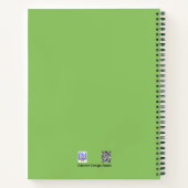 Poppies Veld met Bench EDS Notitieboek (Achterkant)