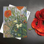 Poppies Vlinders Vincent van Gogh Briefkaart