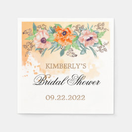 Poppies vrijgezellenfeesten servetten