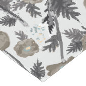 Poppies Waterverf Bloemendecor Korte Tafelloper (Hoek)