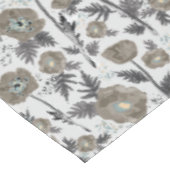 Poppies Waterverf Bloemendecor Tafelkleed (Gekanteld)