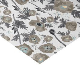 Poppies Waterverf bloemenpatrooncadeau Tissuepapier