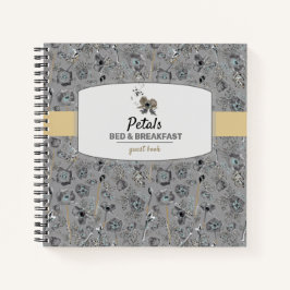 Poppies Waterverf Floral Bed Breakfast Guest Book Notitieboek