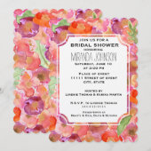  Poppies Waterverf Vrijgezellenfeest Kaart (Voorkant / Achterkant)