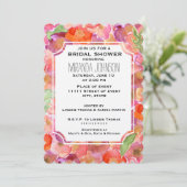  Poppies Waterverf Vrijgezellenfeest Kaart (Staand voorkant)