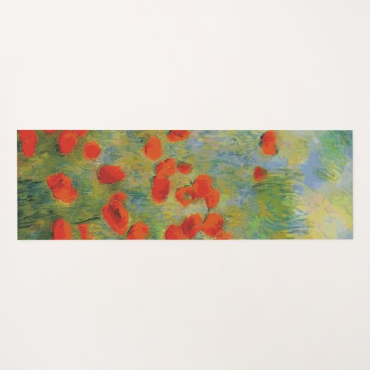 Poppies - Yoga Mat (Achterkant (horizontaal))