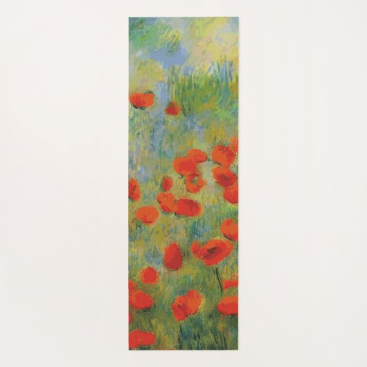 Poppies - Yoga Mat (Achterkant)