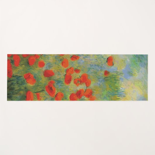Poppies - Yoga Mat (Voorkant (horizontaal))