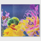 POPPIËTEN EN BEE-papierpasta's Cadeaupapier (Vlak)