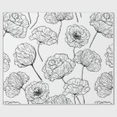 Poppiktuin Cadeaupapier (Vlak)