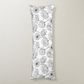 Poppiktuin Lichaamskussen (Achterkant (Verticaal))