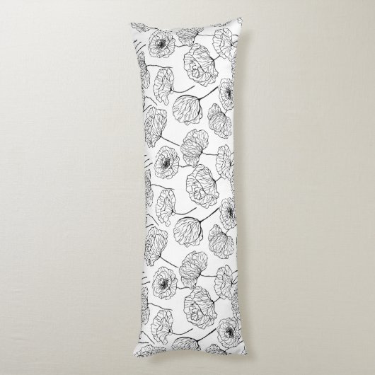 Poppiktuin Lichaamskussen (Achterkant (Verticaal))