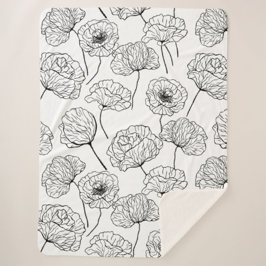 Poppiktuin Sherpa Deken (Voorkant)