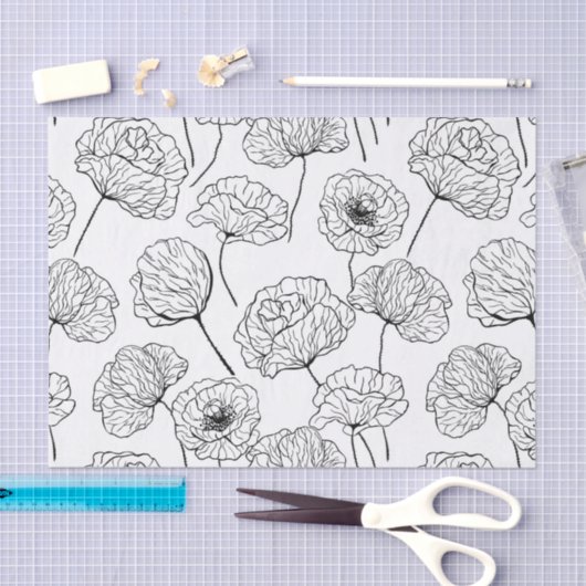 Poppiktuin Tissuepapier (Craft)