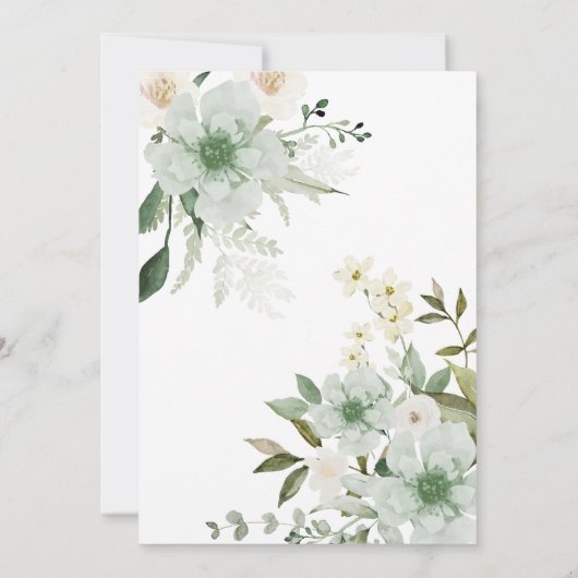 Poppin' Baby Bottles Baby shower Kaart (Achterkant)