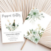 Poppin' Baby Bottles Baby shower Kaart